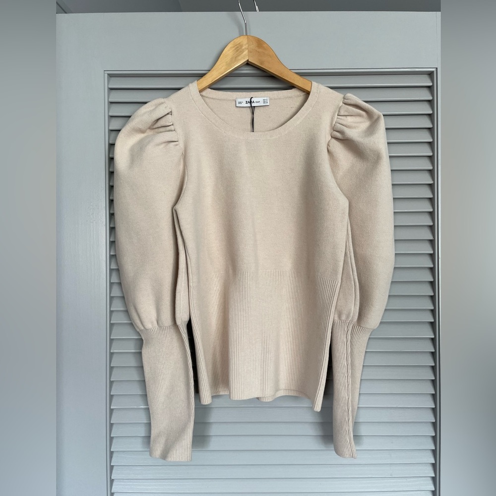 NWT Zara Knitwear Collection Long Sleeve Top